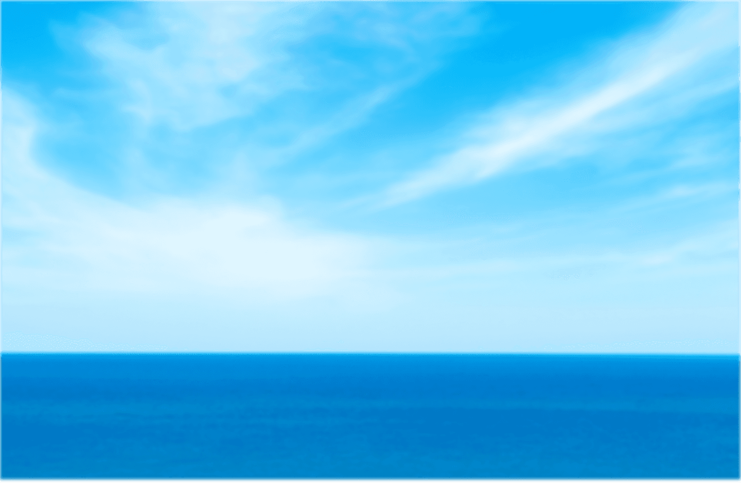 Blue sky with soft clouds