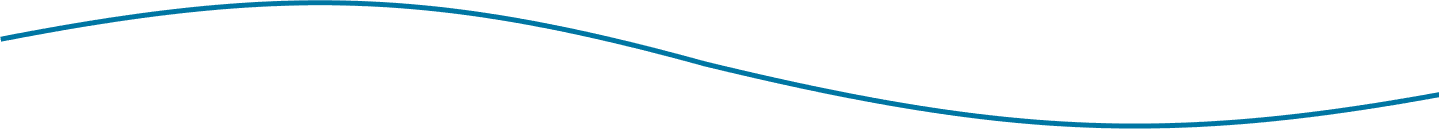 Decorative divider wave